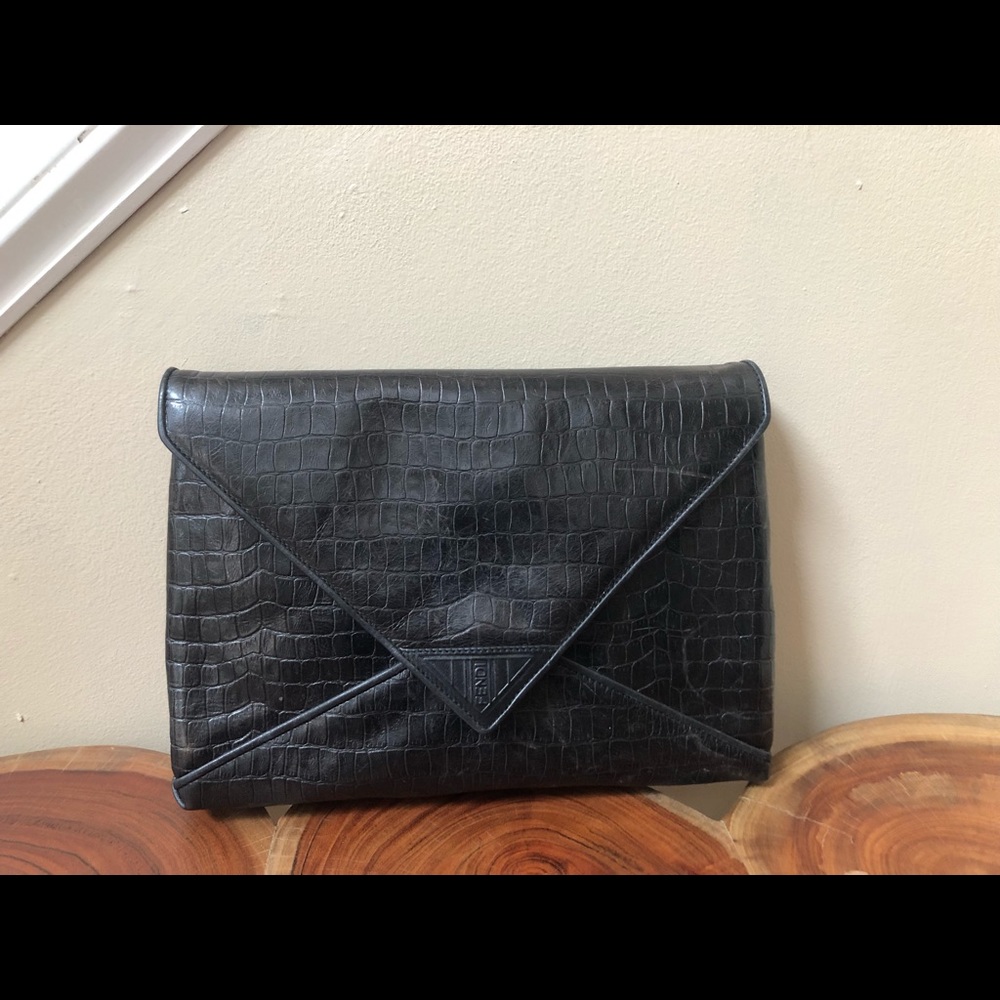Fendi Vintage Clutch Timeless Piece